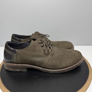 Naot Chief Shoes Mens Size 13 Oil Brown Nubuck Lace Up Classy Casual Nubuck